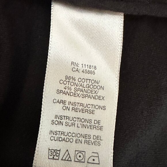 Michael Kors Women’s Military Style Black Velvet Waist Jacket w/ Pockets Size PM - Picture 12 of 13